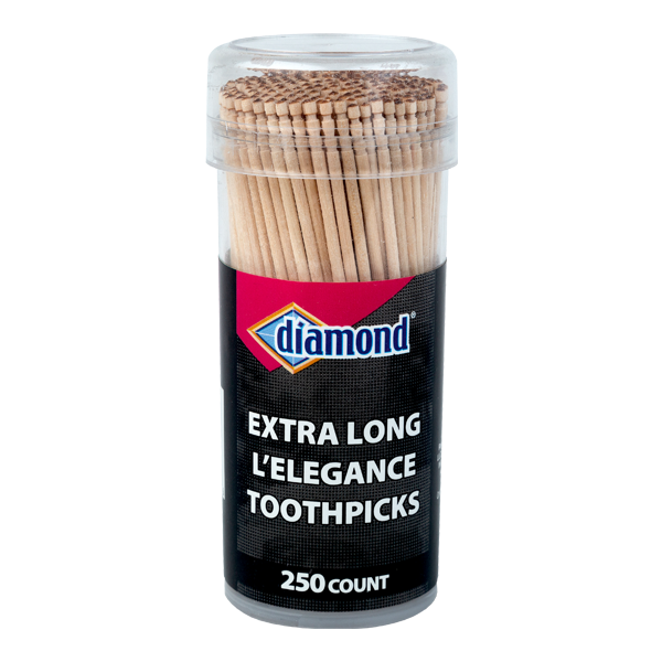 Diamond Extra Long L'Elegance Toothpicks Diamond Brands