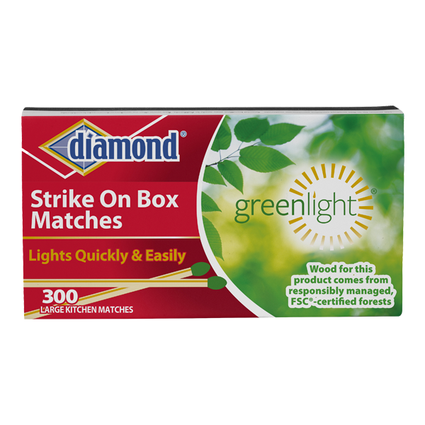 Diamond Matches Strike On Box Wooden Kitchen Penny MATCHES 1Pack 320 Total