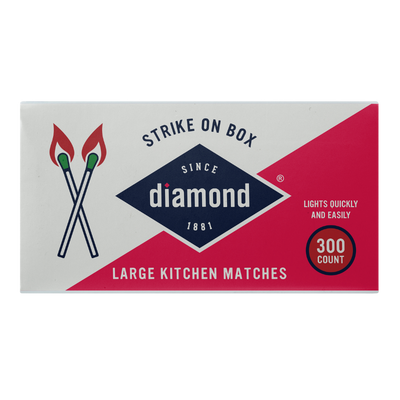 4 Pack Colored Matches 320ct